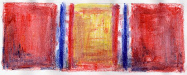 original watercolor painting by Campello