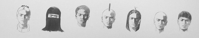 original drawing by Campello