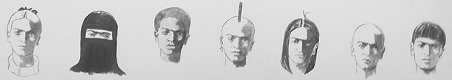 Seven Frida Kahlos