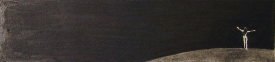 Two Moons is an original nude drawing by Campello