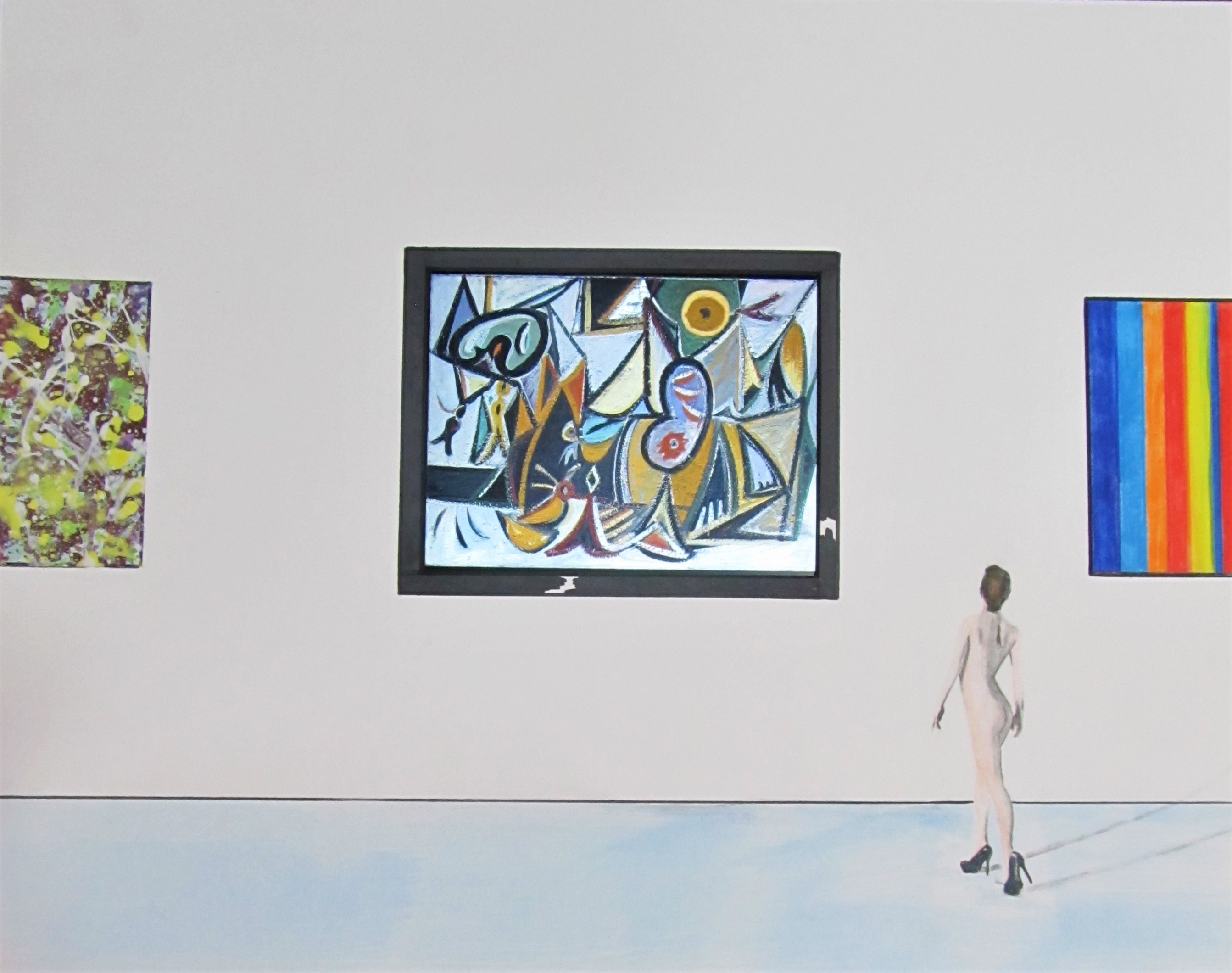 A Woman in Love with Abstraction