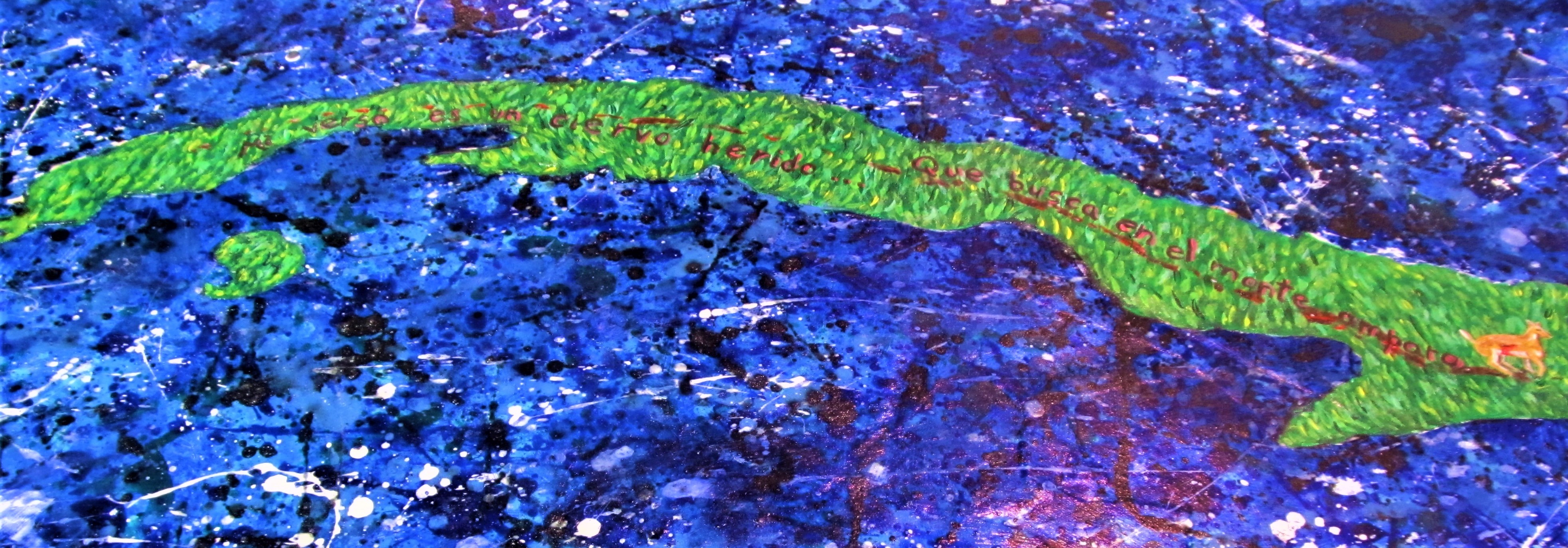 Original 1979 Cuban painting by Florencio Lennox Campello
