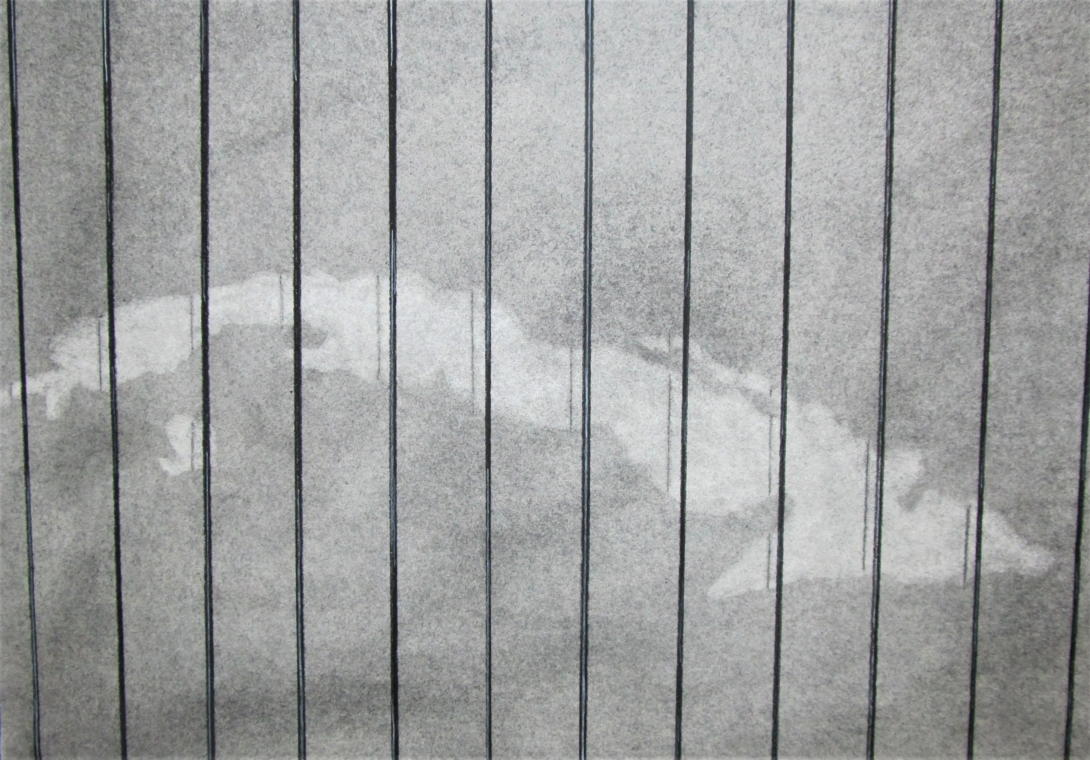 Original 1980 Cuba Series drawing by Florencio Lennox Campello